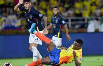 Colombia saldría del top 10 del ranking Fifa debido a sus derrotas con Uruguay y Ecuador. Foto: Getty Images