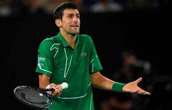 Djokovic atraviesa un descenso en la clasificación mundial tras perder 790 puntos con respecto al escalafón anterior. FOTO AFP