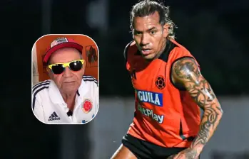 Edinael Moreno decidió aclarar rumores en los que afirman no querer a su hijo Dayro. FOTO: Tomada de X - Selección Colombia 
