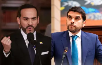 El presidente Abelardo de la Espriella objetó un proyecto del senador antioqueño, Hernán Cadavid. Foto: Colprensa/Redes sociales. 