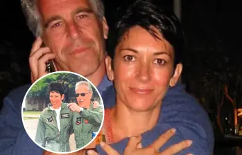 El fallecido pedófilo Jeffrey Epstein y su novia Ghislaine Maxwell. Foto: redes sociales
