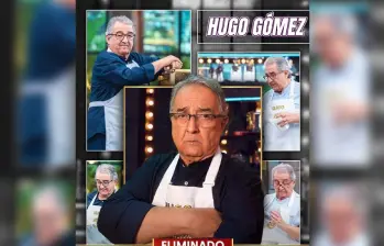 Hugo Gómez, veterano actor colombiano de 78 años, se despidió de MasterChef Celebrity 2026 con un emotivo mensaje a sus compañeros tras ser el primer participante eliminado de la edición 2026 del reality del Canal RCN. FOTO Instagram @canalrcn