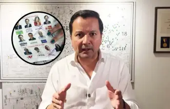 David Luna señaló que habría voceros que dicen ser del Gobierno pidiendo anular los tarjetones de las consultas con “mamarrachos”. Foto: Cortesía