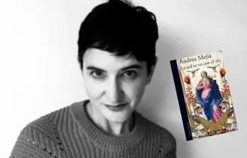 Andrea Mejía es finalista con su libro La sed se va con el río. FOTOS Cortesía