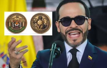 El Dapre cotiza cómo sería la nueva moneda protocolaria del gobierno de Abelardo de la Espriella. FOTO: Colprensa y Dapre