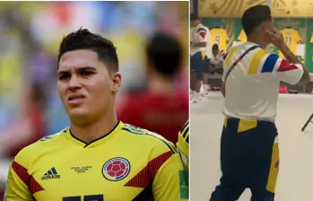 Juan Fernando Quintero, a parte de jugar al fútbol, también canta. FOTOS: Colprensa - captura de video @SC_ESPN