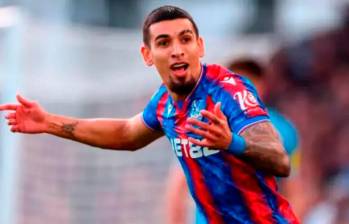 Daniel Muñoz, de 29 años, tiene contrato con el Crystal Palace hasta 2028. Sin embargo, es pretendido por varios equipos grandes de Europa. FOTO: GETTY