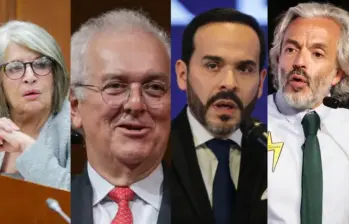 Entre las figuras que firmaron el mensaje para el presidente De la Espriella están los exministros Cecilia López y José Antonio Ocampo y el excandidato a la vicepresidencia, Juan Daniel Oviedo. Foto: Colprensa.