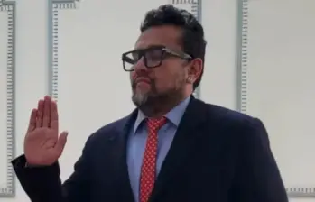 Címaco Esteban Zabala fue viceministro de la Creatividad y la Economía hasta junio de 2023 tras renunciar por el escándalo de la falsificación de su diploma de maestría. FOTO: Cortesía