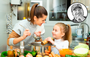 “Por mucho que vaya a la universidad a estudiar cocina, no se desgaste tratando de imitar las recetas de su mamá, pierde el tiempo. Jamás le va a saber a lo mismo que cuando ella lo hacía”, dice el chef Álvaro Molina. FOTO Getty