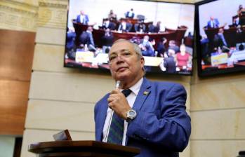 El presidente del Senado, Iván Name, respondió al planteamiento de una Constituyente, propuesta por el presidente de la República, Gustavo Petro. Foto: Senado | Colprensa 