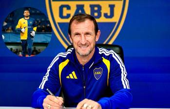 El Vasco Arruabarrena, DT de Boca Juniors. FOTO: X BocaJrs 