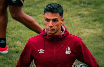 Lucas González, entrenador de Deportes Tolima. Fue director técnico en las divisiones menores de Atlético Nacional. FOTO: X CDTOLIMA