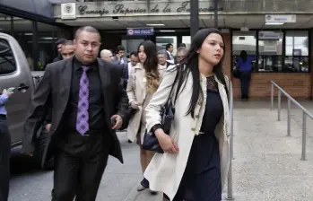 Laura Moreno fue absuelta de manera definitiva por la Corte Suprema de Justicia en el caso Colmenares. FOTO: Colprensa. 