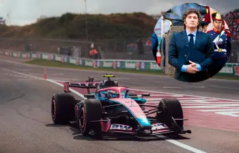 Franco Colapinto es el piloto argentino que integra la actual plantila de F1. Compite con la escudería Alpine F1 Team. FOTOS: X Javier Milei y AlpineF1 Team