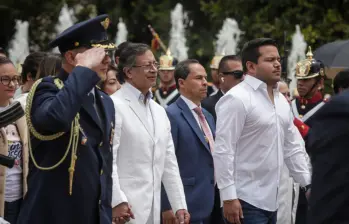 El expresidente salió de la Casa de Nariño el 7 de agosto junto con dos de sus hijos. FOTO: Colprensa