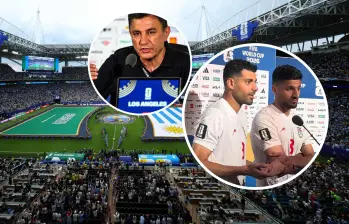 Irán debutó en el Mundial con una delegación dividida; 15 miembros tuvieron que verlo desde México. Foto: FIFA / Captura de video redes sociales