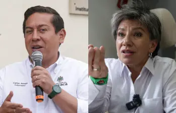 Carlos Amaya es gobernador de Boyacá por segunda vez y, pese a haber apoyado a Rodolfo Hernández en 2022, hoy es uno de los más fieles aliados del gobierno Petro. Foto: Colprensa.