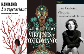 La vegetariana, Vírgenes y Toxicómanos y Los nombres de Feliza hacen parte del listado de los más vendidos. FOTO Cortesía