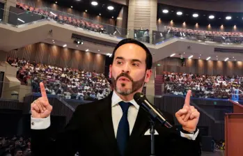Abelardo de la Espriella dejará a un lado la tradición de posesionarse en el Capitolio Nacional y lo hará en el auditorio principal de la Universidad Santiago de Cali. Foto: Colprensa/Cortesía