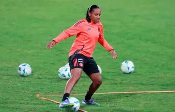 Mary José Álvarez es una de las jugadoras jóvenes que hacen parte de la renovación de la Selección Colombia. FOTO MANUEL SALDARRIAGA 