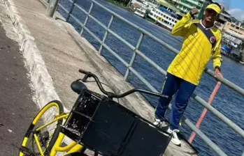Jhoan Manuel buscaba convertirse en creador de contenido compartiendo detalles de su viaje con su bicicleta. Foto: Redes sociales