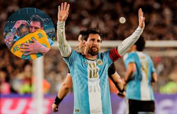 Neymar Jr. demostró su afecto por Lionel Messi a través de redes sociales. FOTO: X Argentina y Neymarjr