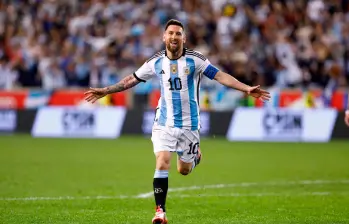 Messi, de 38 años de edad, podría jugar con Argentina sus últimas eliminatorias mundialistas. FOTO AFP