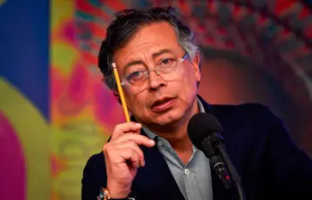 Gustavo Petro, presidente de Colombia. FOTO COLPRENSA. 