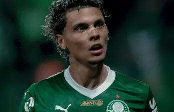 El mediocampista colombiano, Richard Ríos Montoya, fue uno de los jugadores más destacados de Palmeiras en el Mundial de Clubes, luego de ser eliminados por Chelsea. FOTO: Tomada de redes sociales Palmeiras