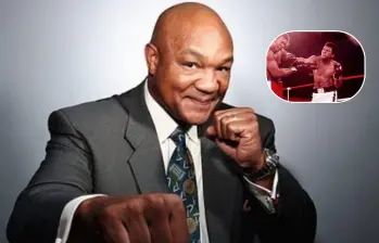 Murió pacíficamente la leyenda George Foreman, a sus 76 años. FOTO: Tomada de Instagram @Biggeorgeforeman