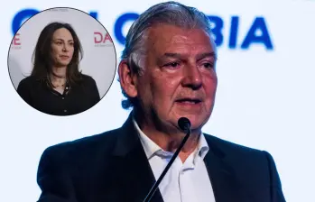 Jaime Alberto Cabal, presidente de Fenalco, pone en duda las cifras del Dane, dirigida por Piedad Urdinola. Fotos: Julio César Herrera Echeverri y Colprensa