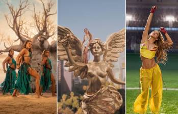 La cantante colombiana estrenó su cuarto éxito musical para la FIFA, en referencia al Mundial de Fútbol que iniciará el 11 de junio de 2026. FOTOS: Capturas de video 