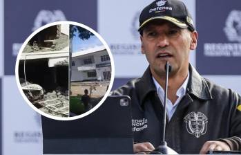 El gobernador Jorge Octavio Guzmán Gutiérrez hizo un llamado urgente al Ministerio de Defensa para que implemente medidas de protección en la zona. FOTO: Captura video de redes sociales y Colprensa