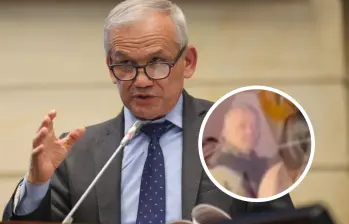 El exdirector del Departamento Administrativo de la Presidencia es requerido por la Justicia colombiana por el escándalo de la Unidad Nacional para la Gestión del Riesgo. FOTO: Colprensa y captura de video