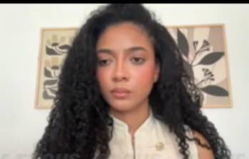 Juliana Guerrero, cercana a Gustavo Petro. Foto: captura de video.