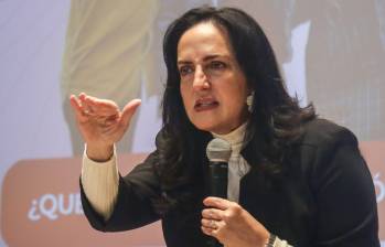 La senadora María Fernanda Cabal anunció que se suma al Partido Republicano. Foto: Colprensa