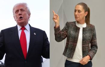 En medio de las conversaciones que en los últimos días han sostenido Donald Trump y Claudia Sheinbaum, una nueva disputa a tratar sería un acuerdo existente para provisionar aguar desde ríos que están en zona fronteriza. Fotos: Getty Images
