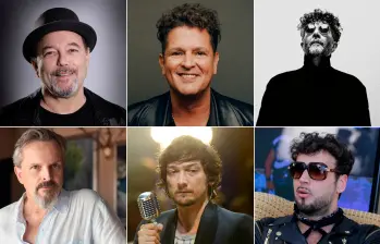 Ruben Blades, Carlos Vives, Fito Páez, Miguel Bosé, Zoe e Illya Kuryaki & the Valderramas son algunos de los artistas confirmados para el Festival Cordillera 2025. FOTOS: Colprensa y Cortesía