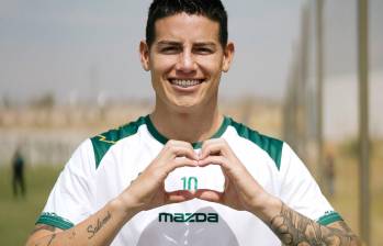 El 10 y capitán del Club León, James Rodríguez, es uno de los mejores jugadores extranjeros del fútbol mexicano en la actualidad. FOTO: Tomada de redes sociales Club León