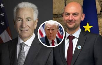 El embajador Charles Kushner tuvo un choque con el jefe de las relaciones exteriores francesas, Jean-Noël Barrot, por interferir en asuntos internos. Foto: Departamento de Estado/Getty/Cancillería.