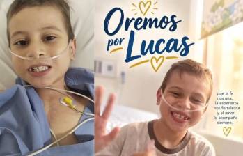 Lucas Murillo es un niño de 7 años, nacido en Cúcuta, que enfrenta una cardiopatía congénita y requiere atención especializada. Su caso se hizo conocido en Colombia después de que pidiera ayuda al presidente Abelardo de la Espriella. Foto: Cortesía Familia Murillo García