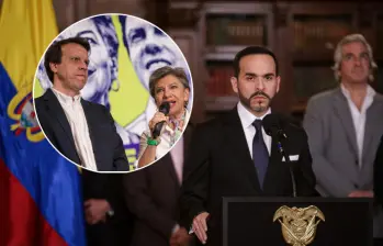 La ex fórmula vicepresidencial de Claudia López, Leonardo Huerta, tendrá importante cargo en gabinete de Abelardo de la Espriella. Fotos: Colprensa