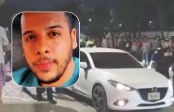 Al médico Giancarlo Gómez Arnedo le quitaron la vida mientras conducía por el barrio El Campestre, en Cartagena. FOTOS: Tomadas de las redes sociales 