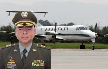 El general Nicolás Alejandro Zapata Restrepo habría usado el avión para viajar a una fiesta de cumpleaños. Imagen de referencia. FOTO COLPRENSA Y CORTESÍA