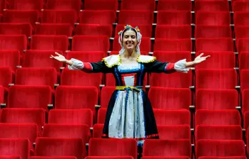 Mariana Isaza Taborda es una de las cantantes antioqueñas que se abre camino en el circuito del canto lírico internacional. Foto: Camilo Suárez.