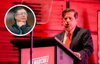 Cristo dice ofrecer “experiencia probada, resultados y capacidad para construir consensos”. Anuncia que levantaría todas las mesas de negociación de la “paz total” del Gobierno Petro el 8 de agosto. FOTO: CORTESÍA/PRESIDENCIA