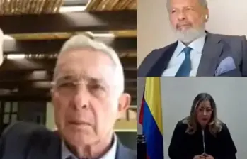 Álvaro Uribe hizo uso de su apelación de manera inmediata y argumentó que se trata de un “juicio político”. FOTO: Captura video audiencia