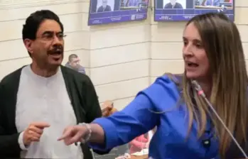 Paloma Valencia e Iván Cepeda han chocado en diferentes escenarios. Foto: Colprensa.