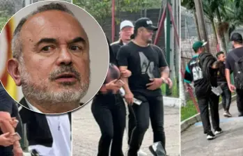 Jorge Iván Cuervo, Ministro de Justicia, fue quien hizo la aclaración. Foto: Colprensa/Nelson Velásquez,